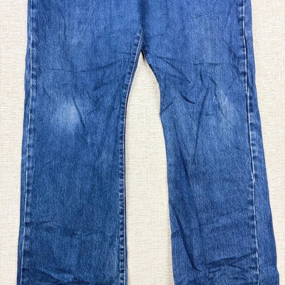 Levis 517 Mens 38x32 Vintage Style Bootcut Jeans Thigh Faded Denim